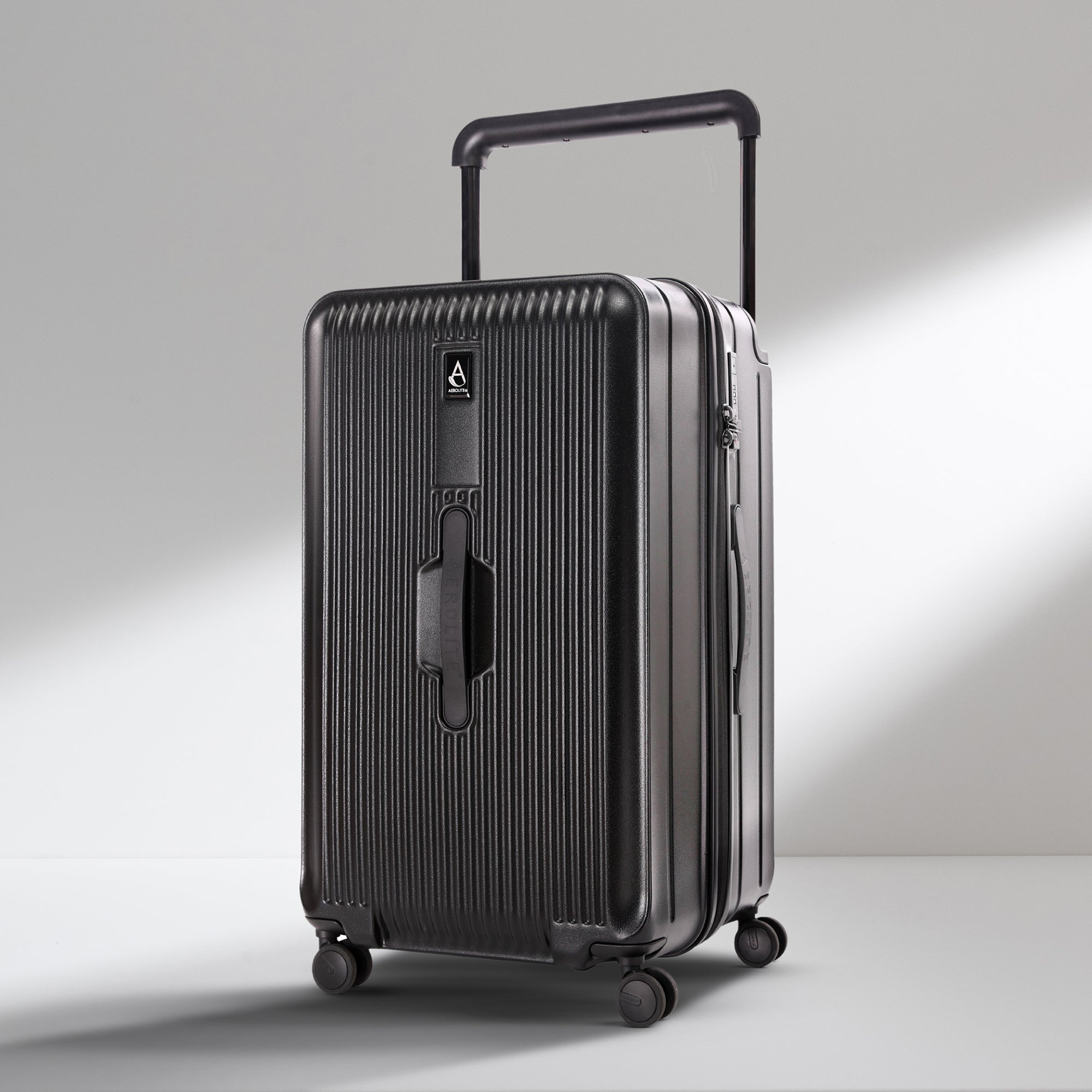 Aerolite M-Lite Trunk – Premium 76 cm Koffer für den Check-in, strapazierfähiges PP-Polypropylen, TSA-Zahlenschloss, leise Hinomoto-Rollen, luxuriöses umweltfreundliches Innenfutter, 15 Jahre Garantie