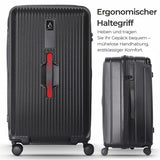 Aerolite M-Lite Trunk – Premium 76 cm Koffer für den Check-in, strapazierfähiges PP-Polypropylen, TSA-Zahlenschloss, leise Hinomoto-Rollen, luxuriöses umweltfreundliches Innenfutter, 15 Jahre Garantie