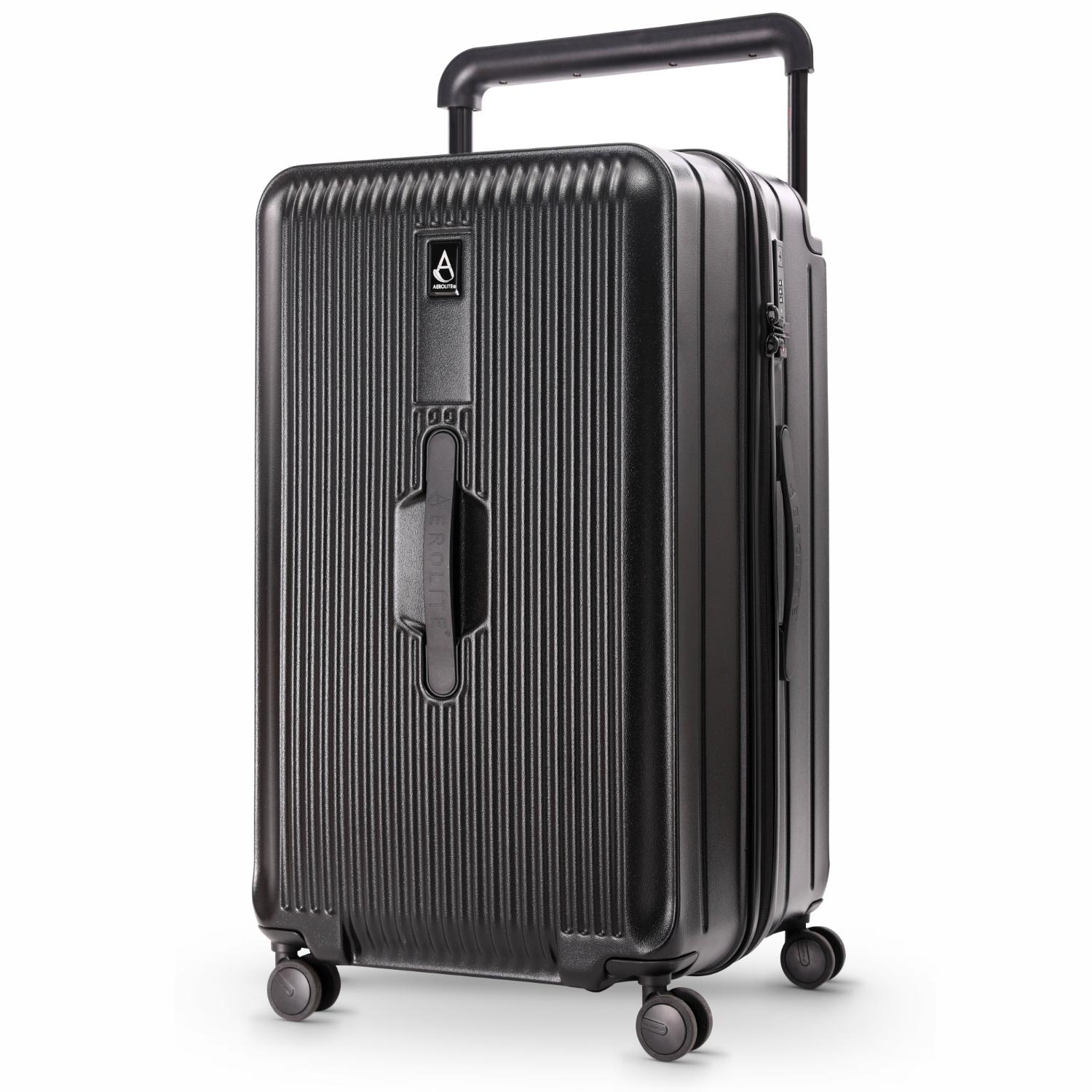 Aerolite M-Lite Trunk – Premium 76 cm Koffer für den Check-in, strapazierfähiges PP-Polypropylen, TSA-Zahlenschloss, leise Hinomoto-Rollen, luxuriöses umweltfreundliches Innenfutter, 15 Jahre Garantie