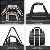 Aerolite New Summer 2025 Easyjet Maximale Größe 45 x 36 x 20 cm Handgepäck Zugelassenes Hartschalen-Reisegepäck Schultertasche unter dem Sitz Flugtasche mit 2 Jahren Garantie