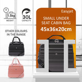 Aerolite New Summer 2024 Easyjet Maximale Größe 45 x 36 x 20 cm Handgepäck Zugelassenes Hartschalen - Reisegepäck Schultertasche unter dem Sitz Flugtasche mit 2 Jahren Garantie - Aerolite DE