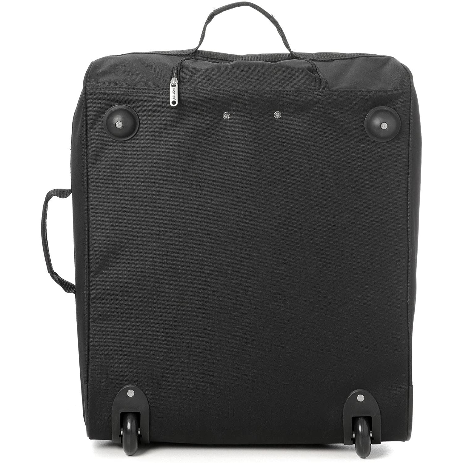 5 Cities Easyjet, British Airways, Jet2 56X45X25Cm Maximaler Handgepäck mit Kabinenzertifikat, Koffer, 56 cm, 60 Liter, Schwarz