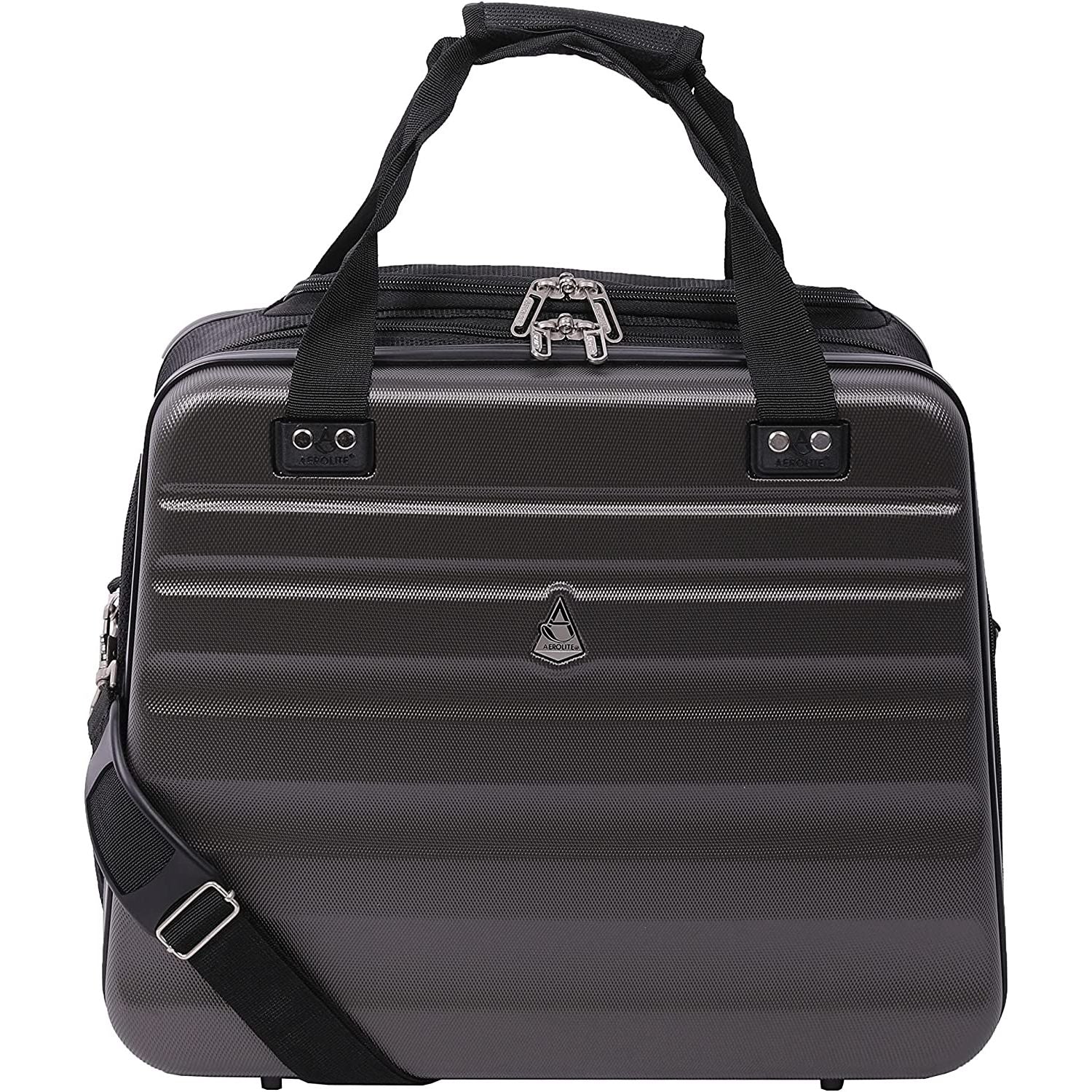 Aerolite New Summer 2022 Easyjet Maximale Größe 45 x 36 x 20 cm Handgepäck Zugelassenes Hartschalen-Reisegepäck Schultertasche unter dem Sitz Flugtasche mit 2 Jahren Garantie - Aerolite DE