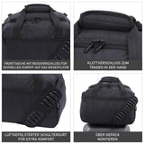 Aerolite 40 x 30 x 20 Wizz Air Kabinentaschen in maximaler Größe mit 5 Jahren Garantie, Faltbare Premium-Handgepäcktasche, Reisetasche, kleines, leichtes Handgepäck unter dem Sitz, Flugreise-Seesack