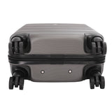 Aerolite XL Große Leichter ABS Hartschale 4 Rollen Trolley Koffer Reisekoffer Hartschalenkoffer Rollkoffer Gepäck, 79cm, Kohlegrau