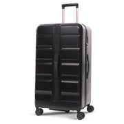 Aerolite 101L Großer Truhenkoffer mit 4+1 Spinner-Rädern, ABS-Hartschale, TSA-Schloss und leichtem Design – Schwarz