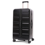 Aerolite 101L Großer Truhenkoffer mit 4+1 Spinner-Rädern, ABS-Hartschale, TSA-Schloss und leichtem Design – Schwarz