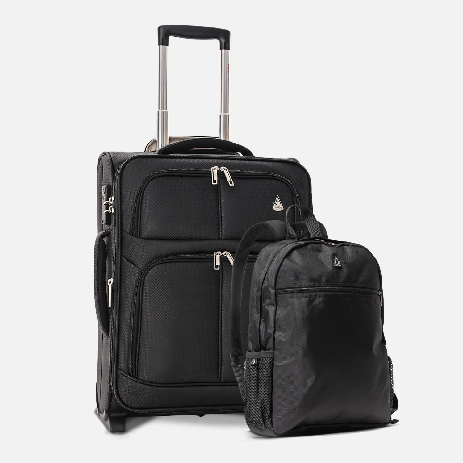 wanderrucksack handgepäck 55x40x20 Aerolite Lufthansa Gepäck-Set – Kabinentrolley 55x40x20/23 + Unter-Sit – Aerolite DE
