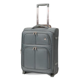 Aerolite Erweiterbarer Weichschalen-Handgepäckkoffer 55x40x20cm auf 55x40x23cm – Ryanair Priority, Wizz Air Priority, Lufthansa Max Größe – Leichter Kabinentrolley mit 2 Rollen