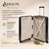 Aerolite Großer Hartschalenkoffer 28" (100 L) aus ABS-Polycarbonat, 4 Doppelrollen, TSA-Zahlenschloss, Leichtes Aufgabegepäck – Graphite Shadow