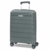 Aerolite PP Kabinenkoffer 55x40x20–23 cm Erweiterbar – Lufthansa Max Größe, Ryanair & Wizz Air Priority Handgepäck, Leichter Hartschalen Trolley mit YKK Reißverschluss, TSA Schloss & 4 Rollen