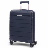 Aerolite Premium PP 2er-Kofferset – Leichte Polypropylen-Hartschalenkoffer mit 4 Doppel-Spinnerrollen & TSA-Schloss, erweiterbarer Kabinenkoffer (21”), großer Koffer (28”), inkl. erweiterbarem Handgepäck – Marine