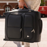 Aerolite 56x45x25cm Easyjet, British Airways, Jet2, Wizz Air Maximum Höchstbetrag 2 Rollen 60L Leichtgewicht Handgepäck Trolley Koffer Bordgepäck Kabinentrolley Reisekoffer Gepäck, Schwarz