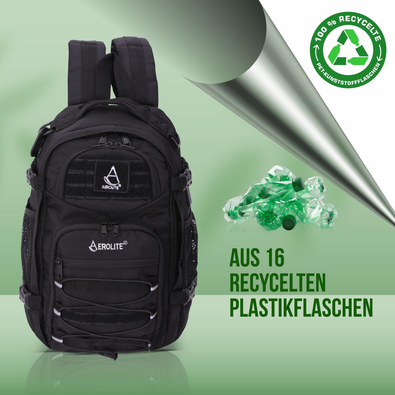 reiserucksack für flugzeug Aerolite 40x20x25cm Ryanair-zugelassener Premium Qualität Ökofreundlic – Aerolite DE