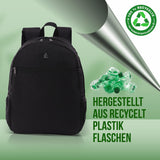 Aerolite Lufthansa Gepäck-Set – Kabinentrolley 55x40x20/23 + Unter-Sitz-Rucksack 40x30x10, Handgepäck für Lufthansa, Swiss, Austrian, Recycelt, Erweiterbar, Leicht, 10 Jahre Garantie