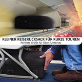 Aerolite Lufthansa Gepäck-Set – Kabinentrolley 55x40x20/23 + Unter-Sitz-Rucksack 40x30x10, Handgepäck für Lufthansa, Swiss, Austrian, Recycelt, Erweiterbar, Leicht, 10 Jahre Garantie