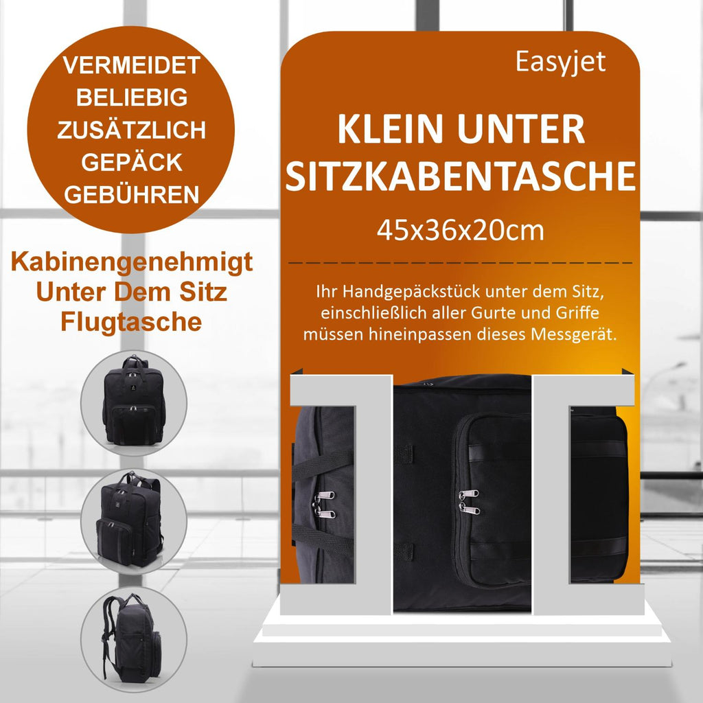 Aerolite 45x36x20cm Easyjet Maximal Ökofreundlicher Super Premium Qual ...