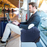 Aerolite (45x36x20cm) Neue und verbesserte 2024 Easyjet maximale Größe Reisetasche Kabinengepäck unter dem Sitz Flugtasche, Schwarz - Aerolite DE