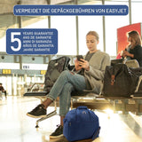 Aerolite (45x36x20cm) Neue und verbesserte 2024 Easyjet maximale Größe Reisetasche Kabinengepäck unter dem Sitz Flugtasche, Schwarz - Aerolite DE