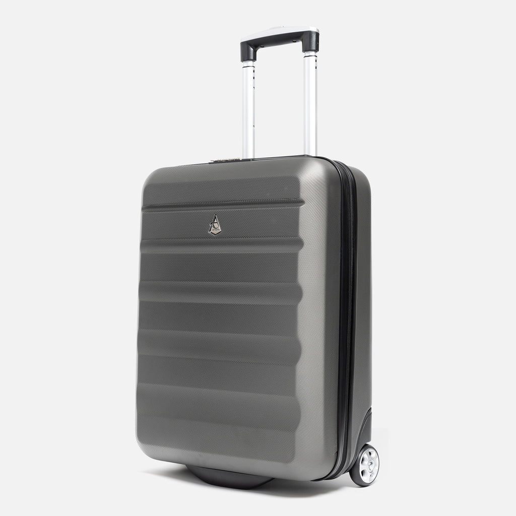 Aerolite Handgepäckkoffer 55x40x20 Cm Erweiterbar - Ideal Für Lufthansa & Eurowings