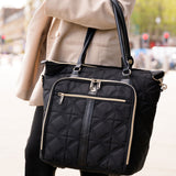 Aerolite 45x36x20cm Easyjet Maximal Super Premium Qualität Ökofreundliche Laptoptasche - Passend für bis zu 16,5", Übernacht-Handkabinengepäck Schultertasche Gesteppt mit 10 Jahren Garantie (Schwarz)