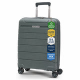 Aerolite Lufthansa Handgepäck 55x40x23 cm – PP Hartschalen-Kabinenkoffer, Erweiterbar (55x40x20 bis 55x40x23 cm), Ryanair & Wizz Air Priority kompatibel, YKK Reißverschluss, TSA-Schloss & 4 Rollen