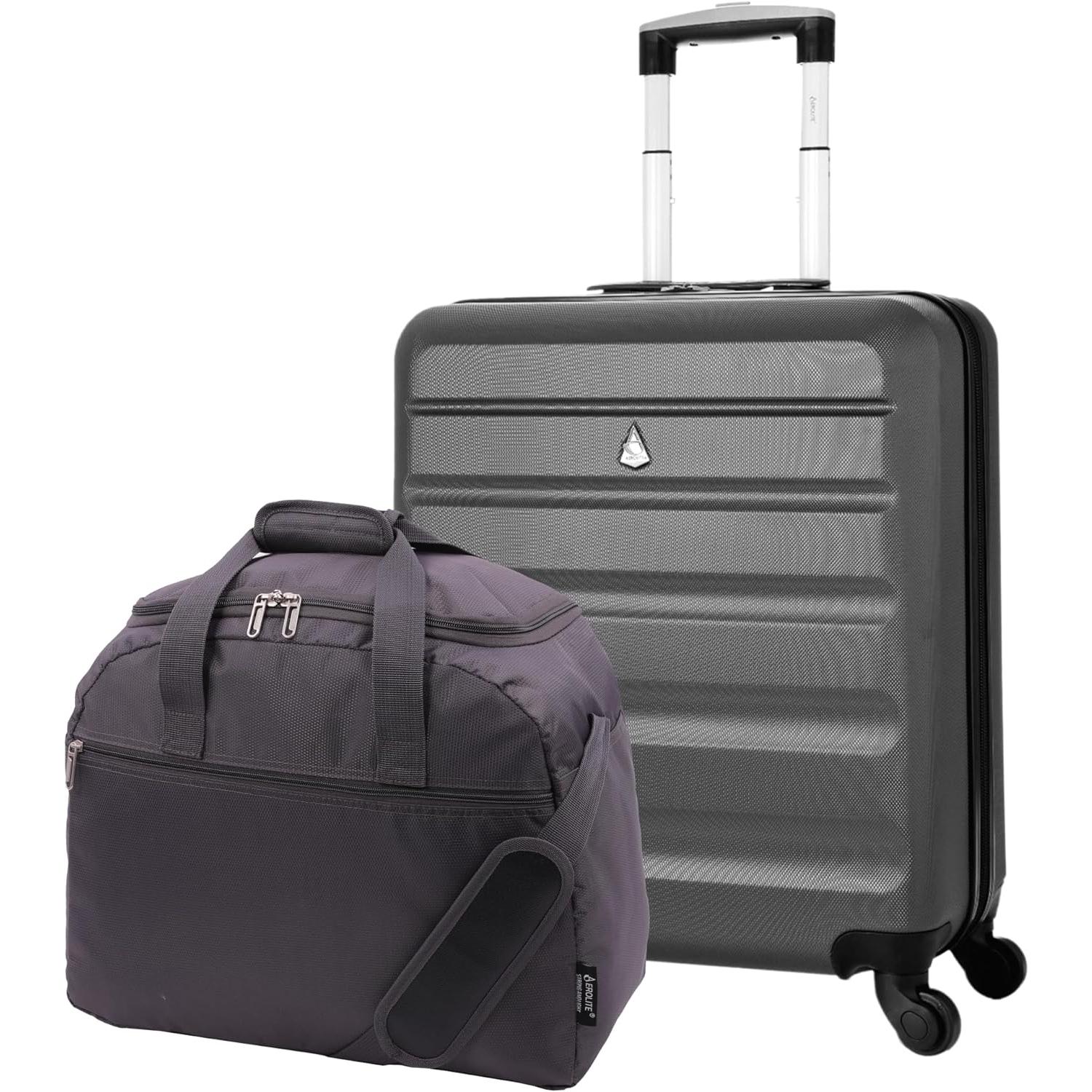 reisekoffer leichtgewicht Aerolite 56x45x25 easyJet/British Airways/Jet2 Höchstbetrag 8Rad Hand